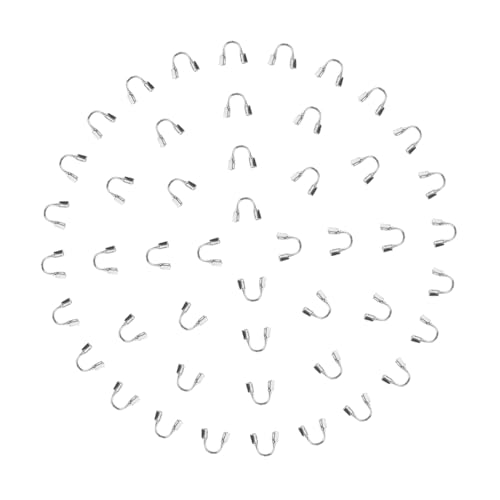 ARTIBETTER 200 Stck. U Förmige Drahtschutz Kappen für Schmuckherstellung Robuste Endhülsen für und Armbänder für Diy Bead Projekte und Reparaturen ARTIBETTER 200 Stck. U Förmige Drahtschutz Kappen für Schmuckherstellung Robuste Endhülsen für und Armbänder für Diy Bead Projekte und Reparaturen von Artibetter