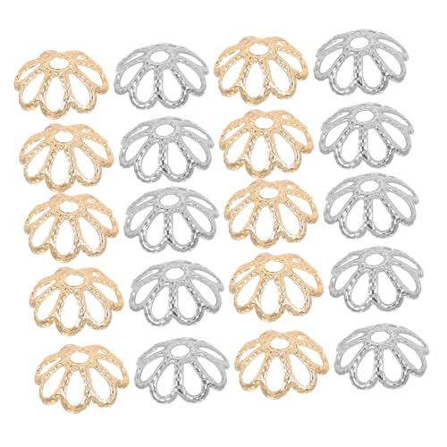 ARTIBETTER 200 Stück Blütenförmige Metall Perlenkappen Spacer Bead Caps für Armband Halskette DIY Schmuckherstellung Langlebig Dekorativ ARTIBETTER 200 Stück Blütenförmige Metall Perlenkappen Spacer Bead Caps für Armband Halskette DIY Schmuckherstellung Langlebig Dekorativ von Artibetter