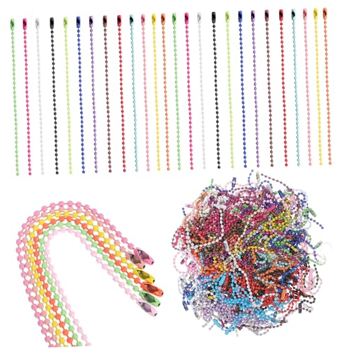 ARTIBETTER 200 Stück Farbige Kugelketten Perlenketten Schlüsselanhänger Kugelketten Halskettenketten Perlen Schlüsselanhänger Kugelketten Schlüsselanhänger Glieder ARTIBETTER 200 Stück Farbige Kugelketten Perlenketten Schlüsselanhänger Kugelketten Halskettenketten Perlen Schlüsselanhänger Kugelketten Schlüsselanhänger Glieder von Artibetter