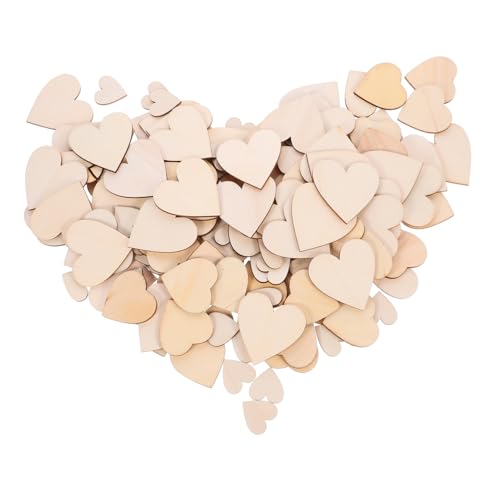 ARTIBETTER 200 Stück Holzherzen Unbehandelt Herzförmige Holzscheiben für DIY Bastelprojekte Hochzeit Valentinstag Dekoration Hochwertige Bastelmaterialien ARTIBETTER 200 Stück Holzherzen Unbehandelt Herzförmige Holzscheiben für DIY Bastelprojekte Hochzeit Valentinstag Dekoration Hochwertige Bastelmaterialien von Artibetter