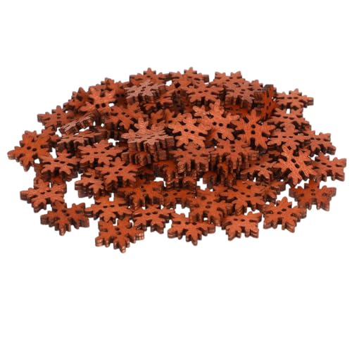 ARTIBETTER 200 Stück Holzknöpfe Weihnachts Schneeflockenform Niedliche Diy Knöpfe für Bastelprojekte für Kleidung Schuhe und Kreative Handarbeiten ARTIBETTER 200 Stück Holzknöpfe Weihnachts Schneeflockenform Niedliche Diy Knöpfe für Bastelprojekte für Kleidung Schuhe und Kreative Handarbeiten von Artibetter