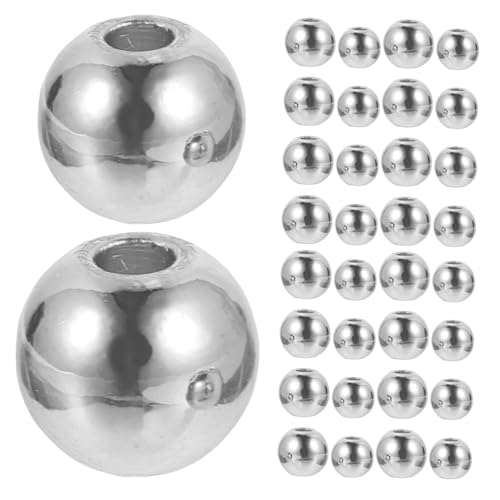 ARTIBETTER 200 Stück Metall Abstandsperlen Rund Silber Plattiert Kupferkern Nahtlose Spacer Perlen Für Schmuckherstellung Armband Halskette DIY Kreative Bastelprojekte ARTIBETTER 200 Stück Metall Abstandsperlen Rund Silber Plattiert Kupferkern Nahtlose Spacer Perlen Für Schmuckherstellung Armband Halskette DIY Kreative Bastelprojekte von Artibetter