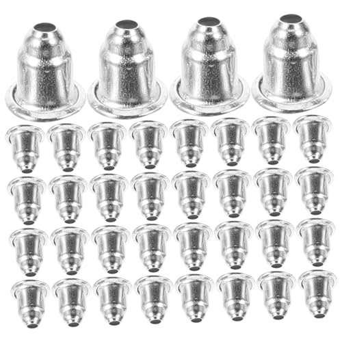 ARTIBETTER 200 Stück Metall Ohrstecker Verschlüsse Robuste Ohrstecker Stopper für Piercings Hautfreundlich Sicherer Halt zum Basteln und Schmuckherstellung Nickel Frei von Artibetter