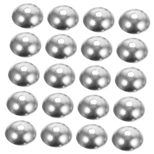 ARTIBETTER 200 Stück Perlenkappen Halbrunde Spacer Beads für DIY Schmuckherstellung Rostfrei und Langlebig für Armbänder und ARTIBETTER 200 Stück Perlenkappen Halbrunde Spacer Beads für DIY Schmuckherstellung Rostfrei und Langlebig für Armbänder und von Artibetter