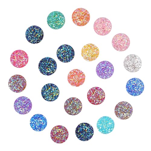 ARTIBETTER 200 Stück Runde Cabochons Resin Patches Flache Rückseite Bunte DIY Schmucksteine Schmuckherstellung Zubehör Vielseitige Bastelsteine für Kreative Projekte ARTIBETTER 200 Stück Runde Cabochons Resin Patches Flache Rückseite Bunte DIY Schmucksteine Schmuckherstellung Zubehör Vielseitige Bastelsteine für Kreative Projekte von Artibetter