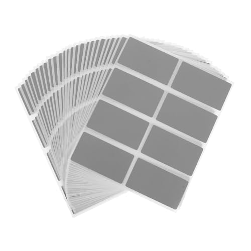 ARTIBETTER 200 Stück Scratch Off Sticker Selbstklebend Graue Rubbellabels für DIY Gewinnkarten Geburtstagskarten Versteckte Überraschungen Spielkarten ARTIBETTER 200 Stück Scratch Off Sticker Selbstklebend Graue Rubbellabels für DIY Gewinnkarten Geburtstagskarten Versteckte Überraschungen Spielkarten von Artibetter