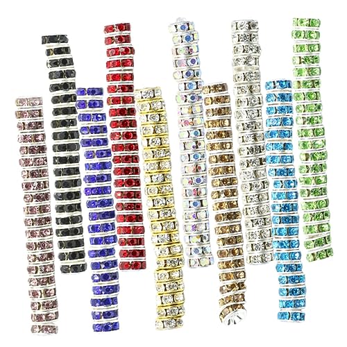 ARTIBETTER 200 Stück Spacer Beads Set für Schmuckherstellung Bunte Glasperlen für Armbänder und Diy Bastelbedarf für Kreative Projekte ARTIBETTER 200 Stück Spacer Beads Set für Schmuckherstellung Bunte Glasperlen für Armbänder und Diy Bastelbedarf für Kreative Projekte von Artibetter