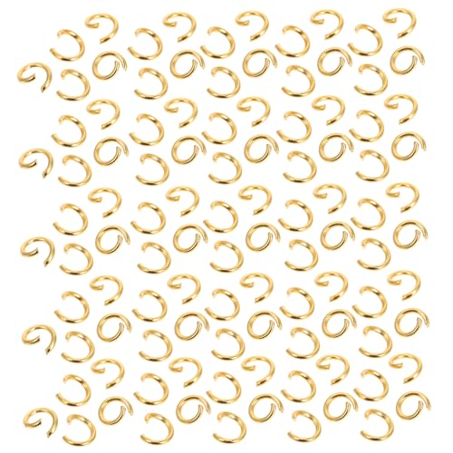 ARTIBETTER 200 Stück Sprungringe Für Schmuckherstellung Spaltringe Für Die Schmuckherstellung Kleiner Spaltring Schmuckringe Vergoldete Biegeringe Schmuck Biegeringe Golden Metall ARTIBETTER 200 Stück Sprungringe Für Schmuckherstellung Spaltringe Für Die Schmuckherstellung Kleiner Spaltring Schmuckringe Vergoldete Biegeringe Schmuck Biegeringe Golden Metall von Artibetter