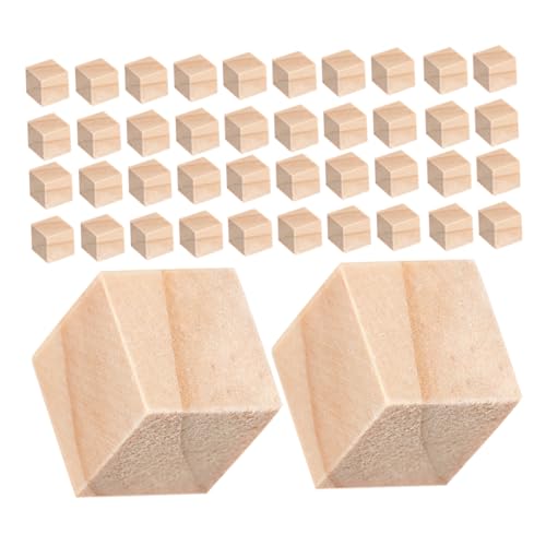 ARTIBETTER 200 Stück Unfertige DIY Holzblöcke Naturholz für Bastelprojekte Geometrisches Lernen und Wohnkultur ARTIBETTER 200 Stück Unfertige DIY Holzblöcke Naturholz für Bastelprojekte Geometrisches Lernen und Wohnkultur von Artibetter