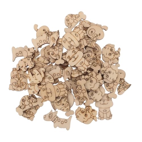 ARTIBETTER 200 Stück Unlackierte Holz-tierfiguren zum Bemalen DIY Bastelsets mit Katzen Hundemotiven Stabile Holzscheiben für Kreative Dekoration und Individuelle Wohnraumgestaltung ARTIBETTER 200 Stück Unlackierte Holz-tierfiguren zum Bemalen DIY Bastelsets mit Katzen Hundemotiven Stabile Holzscheiben für Kreative Dekoration und Individuelle Wohnraumgestaltung von Artibetter