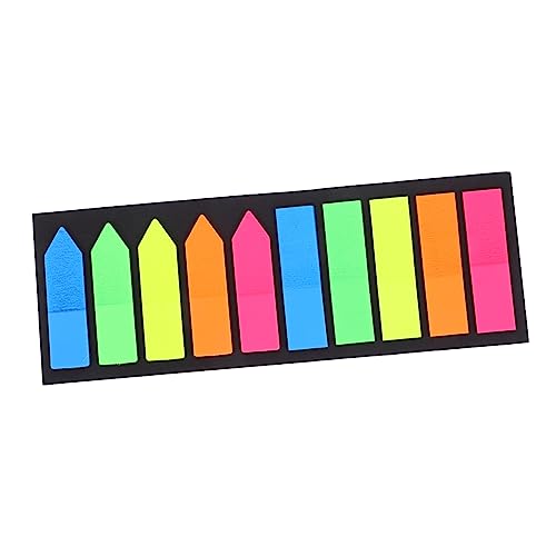 ARTIBETTER 2000 Blatt Praktische Haftnotizen Selbstklebende Indexmarker für Schule und Büro Vielseitige Lesezeichen Neonfarben Markieren und Organisieren von Artibetter