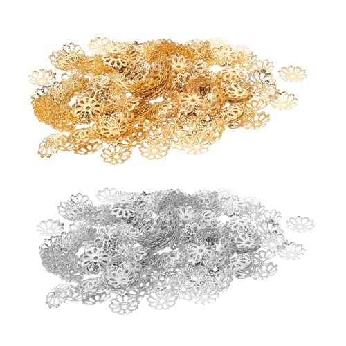 ARTIBETTER 2000 Stück Perlenkappen-befunde: Blumen-abstandshalterperlen, Endkappen Metall Für Die Herstellung Von Diy-armbändern, Ohrringen Und Schmuck, 8 Mm von Artibetter