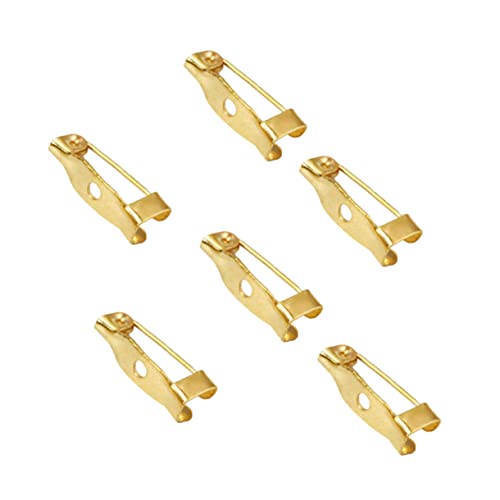 ARTIBETTER 200Stücke Goldene Sicherheitsnadeln Broschen Verschluss Für DIY Handwerk Und Schmuckherstellung Vielseitig Einsetzbar Langlebig ARTIBETTER 200Stücke Goldene Sicherheitsnadeln Broschen Verschluss Für DIY Handwerk Und Schmuckherstellung Vielseitig Einsetzbar Langlebig von Artibetter