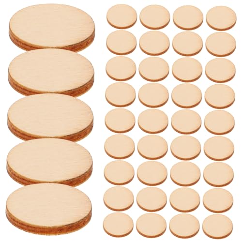 ARTIBETTER 200Stücke Runde Holzscheiben DIY Holzplatten für Handwerk Unbehandelt für Bastelprojekte und Personalisierte Dekorationen ARTIBETTER 200Stücke Runde Holzscheiben DIY Holzplatten für Handwerk Unbehandelt für Bastelprojekte und Personalisierte Dekorationen von Artibetter