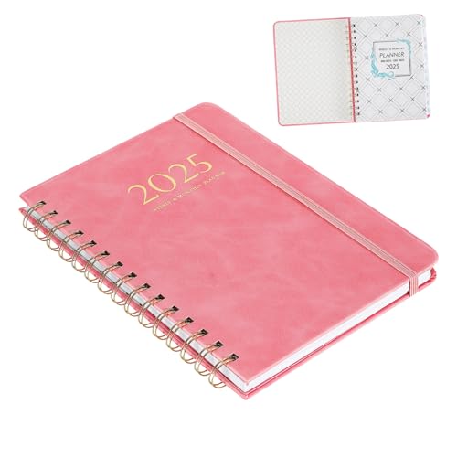 ARTIBETTER 2025 Notizbuch Student Notizblock Zeitplan Buch Tagebuch wöchentlich Wochenplaner akademisch Spiral- familienplaner kalender Monatsplaner Planer monatlich Zeitplaner Papier Rosa ARTIBETTER 2025 Notizbuch Student Notizblock Zeitplan Buch Tagebuch wöchentlich Wochenplaner akademisch Spiral- familienplaner kalender Monatsplaner Planer monatlich Zeitplaner Papier Rosa von Artibetter