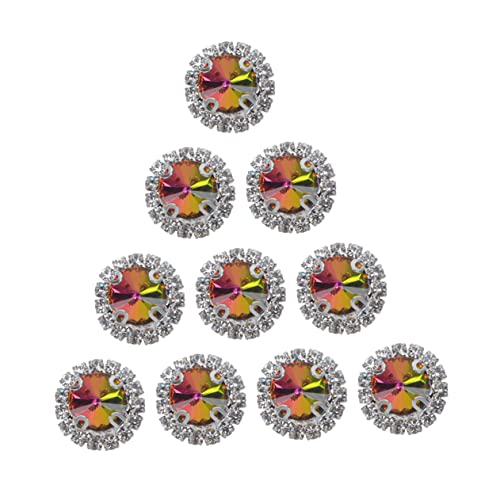 ARTIBETTER 20Stücke Flatback Strasssteine Irisierend Bastel Dekoration Für Tischstreuungen Kunstdiamanten Für Hochzeit Brautdusche Und Jubiläumsfeiern Hochwertige DIY von Artibetter