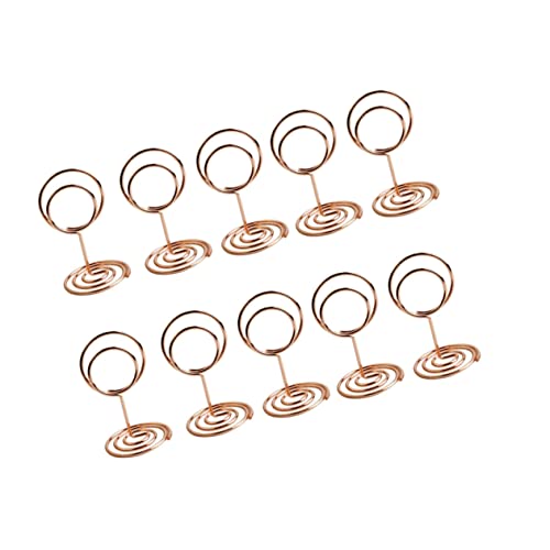 ARTIBETTER 20Stücke Metall Kartenhalter mit Basis Gold für Hochzeiten Geburtstagsfeiern Abschlussfeiern Babypartys und Verlobungsfeiern Tischdekoration ARTIBETTER 20Stücke Metall Kartenhalter mit Basis Gold für Hochzeiten Geburtstagsfeiern Abschlussfeiern Babypartys und Verlobungsfeiern Tischdekoration von Artibetter