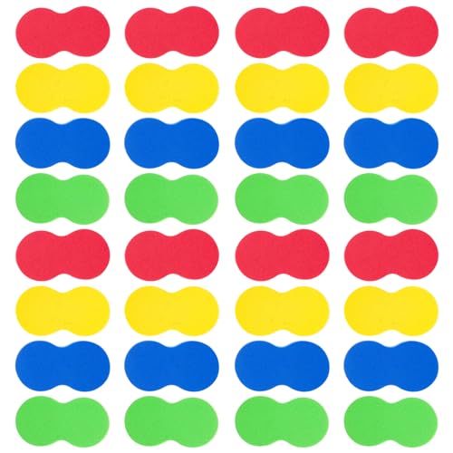 ARTIBETTER 20Stücke Wiederverwendbare Whiteboard Radiergummis Trockene Abwischbare Radierer aus Eva Material für Schule Büro und Zuhause Farben im Langlebig und Praktisch ARTIBETTER 20Stücke Wiederverwendbare Whiteboard Radiergummis Trockene Abwischbare Radierer aus Eva Material für Schule Büro und Zuhause Farben im Langlebig und Praktisch von Artibetter