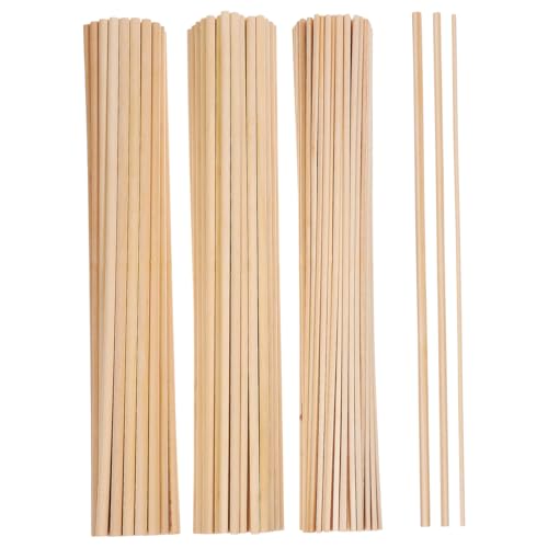 ARTIBETTER 215 Stk runder Stab unvollendete Runde Basteln von Süßigkeiten Dübel für die Holzbearbeitung runden Material unfertige Holzstäbe Bastelstöcke aus Holz Birke Beige ARTIBETTER 215 Stk runder Stab unvollendete Runde Basteln von Süßigkeiten Dübel für die Holzbearbeitung runden Material unfertige Holzstäbe Bastelstöcke aus Holz Birke Beige von Artibetter