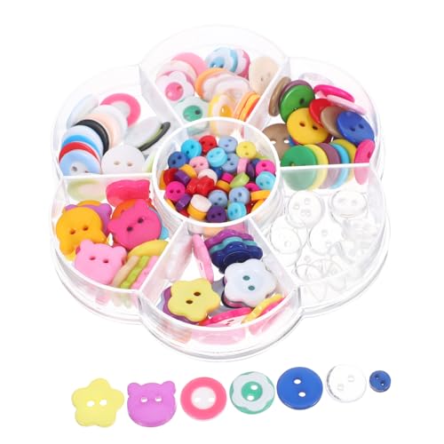 ARTIBETTER 220 Stk. Teiliges Bunte Resin-knöpfe für DIY Basteln Leichte Runde Nähknöpfe Vielseitig für Pullover Hemden Stricken Häkeln Scrapbooking und Kreative Handarbeiten ARTIBETTER 220 Stk. Teiliges Bunte Resin-knöpfe für DIY Basteln Leichte Runde Nähknöpfe Vielseitig für Pullover Hemden Stricken Häkeln Scrapbooking und Kreative Handarbeiten von Artibetter
