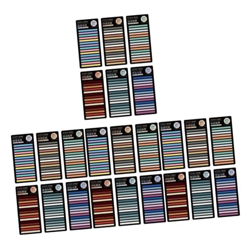 ARTIBETTER 24 Sets Aufkleber Notizblock Niedliches Stationär Geformtes Seitenmarkierungsetikett Selbstklebend Farbig Pastellfarben Selbstklebend Zum Kommentieren Klebriger Stil Süße ARTIBETTER 24 Sets Aufkleber Notizblock Niedliches Stationär Geformtes Seitenmarkierungsetikett Selbstklebend Farbig Pastellfarben Selbstklebend Zum Kommentieren Klebriger Stil Süße von Artibetter