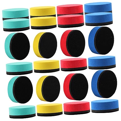 ARTIBETTER 24 Stück Magnetische Whiteboard Radierer Wiederverwendbare Filz Radierer für Klassenzimmer Büro und Zuhause Leicht Waschbar und Ergonomisch von Artibetter