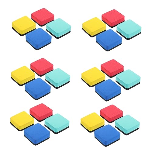 ARTIBETTER 24 Stück Magnetische Whiteboard Radiergummis Leicht Waschbar für Whiteboards Schwarze und Glasoberflächen Einfache Handhabung Staubreduzierend Praktische Nutzung im Büro und Schule ARTIBETTER 24 Stück Magnetische Whiteboard Radiergummis Leicht Waschbar für Whiteboards Schwarze und Glasoberflächen Einfache Handhabung Staubreduzierend Praktische Nutzung im Büro und Schule von Artibetter