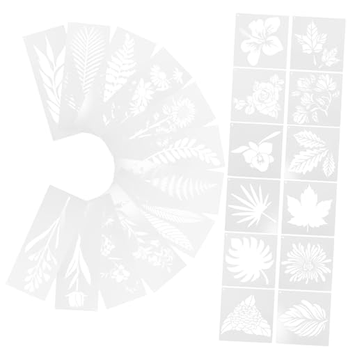 ARTIBETTER 24 Stück Malvorlage Schablone für Handwerk Blumen malen Vorlagen Wiederverwendbare Zeichnungsschablonen Pflanzen Malschablonen Wiederverwendbare Blumenschablone das Haustier ARTIBETTER 24 Stück Malvorlage Schablone für Handwerk Blumen malen Vorlagen Wiederverwendbare Zeichnungsschablonen Pflanzen Malschablonen Wiederverwendbare Blumenschablone das Haustier von Artibetter