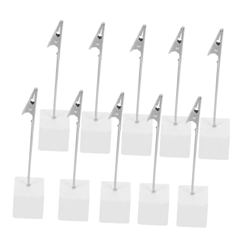 ARTIBETTER 24 Stück Memohalter Aus Holz Memohalter-clip Inhaber Der Tabellennummer Büroklammer-memo Ständer Für Fotoclips Lebensmittel -tags Für Buffet Fotoclips Für Bilder Weiß Kiefernholz von Artibetter