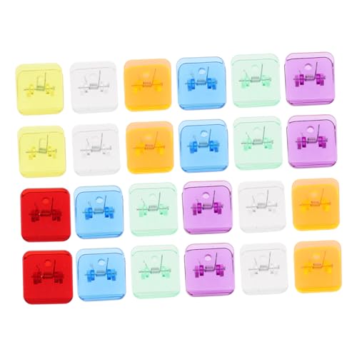 ARTIBETTER 24 Stück Multifunktionale Plastikklammern Tragbare Büroklammern Gemischten Farben für Dokumente Notizen Snacks und für Bürobedarf und Organisation ARTIBETTER 24 Stück Multifunktionale Plastikklammern Tragbare Büroklammern Gemischten Farben für Dokumente Notizen Snacks und für Bürobedarf und Organisation von Artibetter