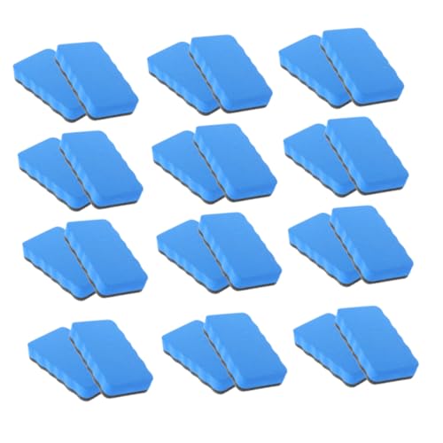 ARTIBETTER 24 Stück Radiergummi austauschbarer Board-Radierer große weiße Tafel erste Planke Klassenlehrer Whiteboard Büro-Trockenlöscher Vielseitiger Tafelwischer Eva Blue ARTIBETTER 24 Stück Radiergummi austauschbarer Board-Radierer große weiße Tafel erste Planke Klassenlehrer Whiteboard Büro-Trockenlöscher Vielseitiger Tafelwischer Eva Blue von Artibetter