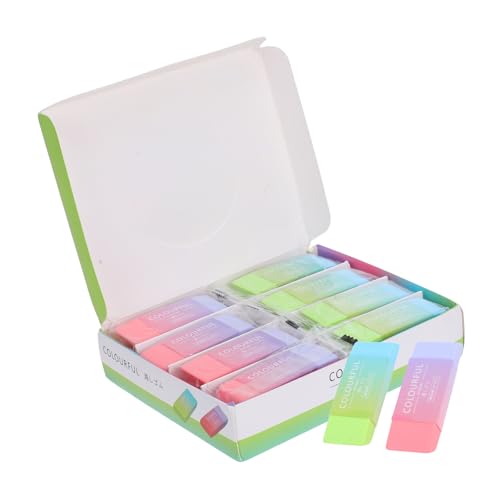 ARTIBETTER 24 Stück Radiergummis Mit Abgeschrägter Kante Schülerpreise Klassenzimmerpreise Partygeschenke Preise In Großpackung Für Schulpartygeschenke Für Radiergummi von Artibetter