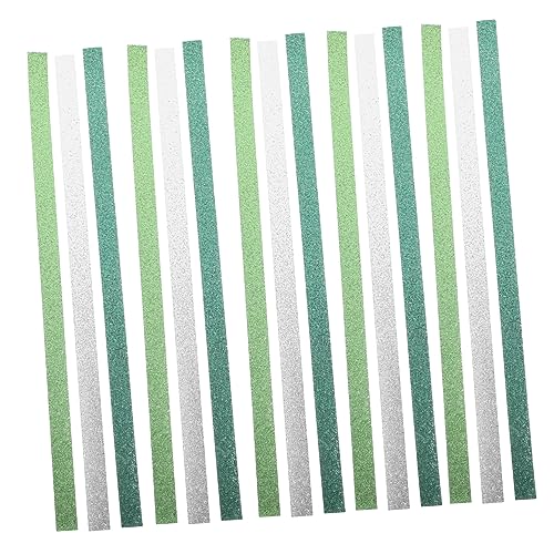 ARTIBETTER 240 Stück Diy Origami Papier für Bastelprojekte Glitzernde Papierstreifen Farbverlauf für Origami Sterne für Kreative Kunstwerke ARTIBETTER 240 Stück Diy Origami Papier für Bastelprojekte Glitzernde Papierstreifen Farbverlauf für Origami Sterne für Kreative Kunstwerke von Artibetter
