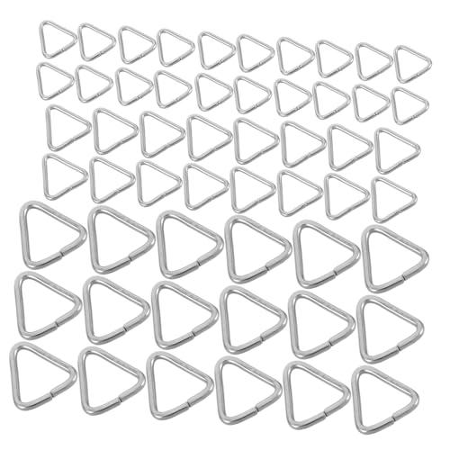 ARTIBETTER 240 Stück Edelstahl Dreieckige Schmuckverbinder DIY Schmuckzubehör Kleine Dreieckige Verschlüsse für Halsketten Armbänder Ohrringe Rostfrei Vielseitig Einsetzbar Sicher und von Artibetter