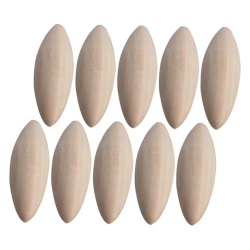 ARTIBETTER 25 Stück Diy Holzperlen Oval Naturfarbene Holzperlen für Armbänder und Schmuckherstellung Strapazierfähige für Bastelprojekte von Artibetter