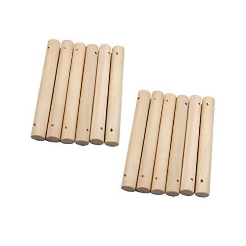 ARTIBETTER 25 Stück Haustierleiter Holzstäbe Dickes Loch Basteldübel Hartholz DIY Bastelstäbe Stange Heim Bastelzubehör Holzstäbe Haustierleiter Stick ARTIBETTER 25 Stück Haustierleiter Holzstäbe Dickes Loch Basteldübel Hartholz DIY Bastelstäbe Stange Heim Bastelzubehör Holzstäbe Haustierleiter Stick von Artibetter