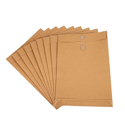 ARTIBETTER 25 Stück Leere Kraftpapier Dokumentenmappe Tragetasche für Bürobedarf Organizer für Schule Büro und Geschäftsreisen ARTIBETTER 25 Stück Leere Kraftpapier Dokumentenmappe Tragetasche für Bürobedarf Organizer für Schule Büro und Geschäftsreisen von Artibetter