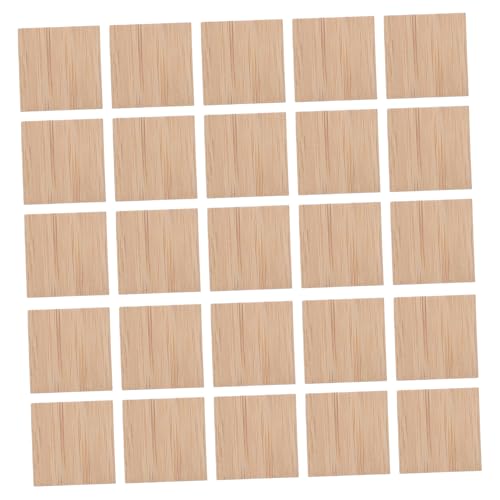 ARTIBETTER 25 Stück Unvollendete Bambusplatten Quadratische Diy Tags für Bastelarbeiten und zum Malen und Beschriften ARTIBETTER 25 Stück Unvollendete Bambusplatten Quadratische Diy Tags für Bastelarbeiten und zum Malen und Beschriften von Artibetter