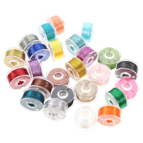 ARTIBETTER 25 Stück Bunte Kreuzstichfäden Polyester Handstickgarn für Selbstgemacht Nähprojekte Quilten Basteln und Maschinenstickerei von Artibetter