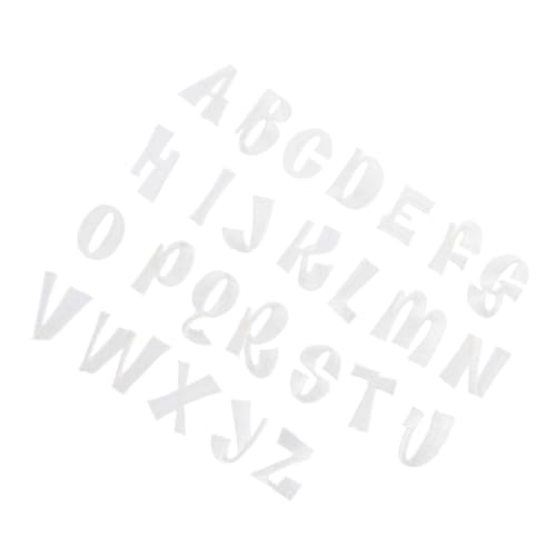 ARTIBETTER 26 Stück Aufnäher Diy Stoffbuchstaben zum Aufbügeln für Kleidung Taschen und Accessoires zur Dekoration und Reparatur von Textilien für Projekte ARTIBETTER 26 Stück Aufnäher Diy Stoffbuchstaben zum Aufbügeln für Kleidung Taschen und Accessoires zur Dekoration und Reparatur von Textilien für Projekte von Artibetter