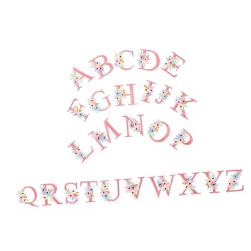 ARTIBETTER 26 Stück Blumenbuchstaben Aufnäher Teiliges Diy Stickerei Patches für Kleidung Taschen Hüte Schuhe Einfache Anwendung zum Verzieren oder Reparieren ARTIBETTER 26 Stück Blumenbuchstaben Aufnäher Teiliges Diy Stickerei Patches für Kleidung Taschen Hüte Schuhe Einfache Anwendung zum Verzieren oder Reparieren von Artibetter