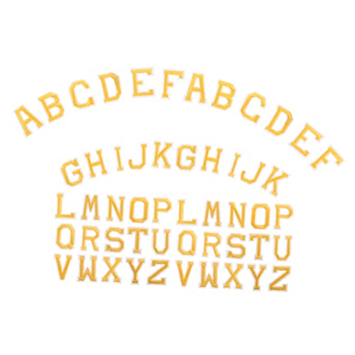 ARTIBETTER 26 Stück Buchstaben Aufnäher Set Bügelflicken für Kleidung Jeans Taschen Diy Dekoration Einfach Aufzubügeln Langlebig und Hautfreundlich ARTIBETTER 26 Stück Buchstaben Aufnäher Set Bügelflicken für Kleidung Jeans Taschen Diy Dekoration Einfach Aufzubügeln Langlebig und Hautfreundlich von Artibetter