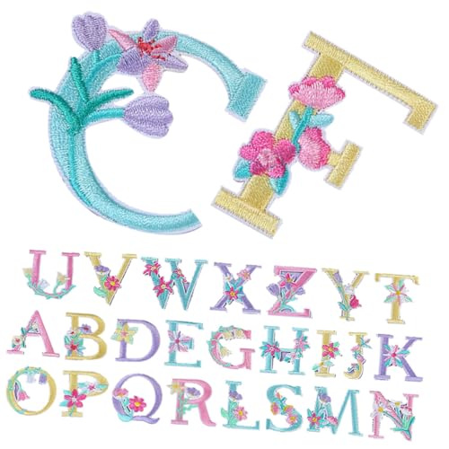 ARTIBETTER 26 Stück Stoffaufkleber Blumen Stoffaufkleber Patches Buchstaben Stickerei Aufnäher Kleine Kleidungsaufkleber Alphabet Bestickter Aufnäher Aufbügler Aufbügler Buchstabendraht ARTIBETTER 26 Stück Stoffaufkleber Blumen Stoffaufkleber Patches Buchstaben Stickerei Aufnäher Kleine Kleidungsaufkleber Alphabet Bestickter Aufnäher Aufbügler Aufbügler Buchstabendraht von Artibetter