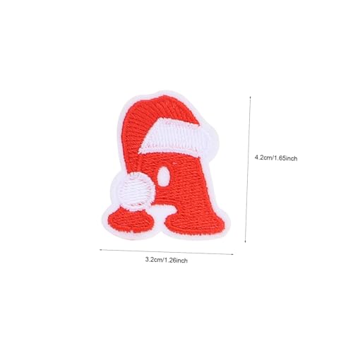 ARTIBETTER 26 Stück Teiliges Buchstaben Stickapplikationen aus Polyester Rot Weiß Dekorative Weihnachts Patches für DIY Kleidung für Kleider Taschen Schuhe Langanhaltend und Strapazierfähig ARTIBETTER 26 Stück Teiliges Buchstaben Stickapplikationen aus Polyester Rot Weiß Dekorative Weihnachts Patches für DIY Kleidung für Kleider Taschen Schuhe Langanhaltend und Strapazierfähig von Artibetter