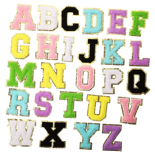 ARTIBETTER 26 Stück Teiliges Set Aufbügelbare Buchstaben Patches Bestickte Diy Stoffapplikationen Farbige Buchstaben zum Aufnähen und Reparieren von Kleidung Rucksäcken und Taschen ARTIBETTER 26 Stück Teiliges Set Aufbügelbare Buchstaben Patches Bestickte Diy Stoffapplikationen Farbige Buchstaben zum Aufnähen und Reparieren von Kleidung Rucksäcken und Taschen von Artibetter