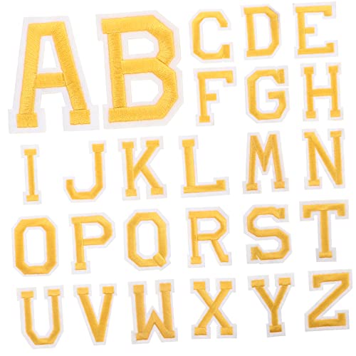 ARTIBETTER 26 Stück mit Buchstaben Patches zum Aufbügeln Dekorative Eisen Patches für Kleidung Hüte und Rucksäcke Einfache Anwendung für Diy Projekte und Persönliche Gestaltung ARTIBETTER 26 Stück mit Buchstaben Patches zum Aufbügeln Dekorative Eisen Patches für Kleidung Hüte und Rucksäcke Einfache Anwendung für Diy Projekte und Persönliche Gestaltung von Artibetter
