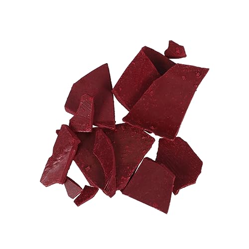 ARTIBETTER 2Stücke DIY Kerzenfarbstoff Wachsfarbstoff Flocken für Duftkerzen Soja und Paraffinwachs Packung Tiefrot Bastelprojekte Zuhause von Artibetter