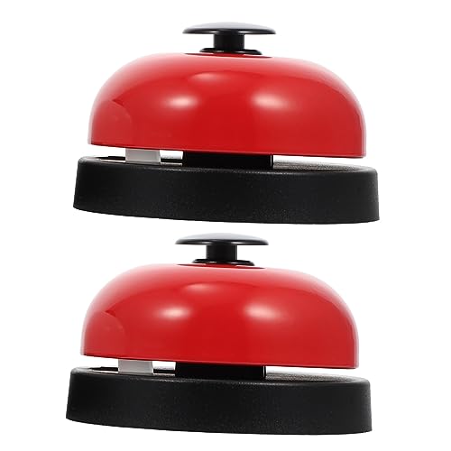 ARTIBETTER 2Stücke Handpressglocke Kreative Serviceglocke Für Restaurant Schule Und Zuhause Praktische Tischklingel Für Unterstützung Und Spielspaß ARTIBETTER 2Stücke Handpressglocke Kreative Serviceglocke Für Restaurant Schule Und Zuhause Praktische Tischklingel Für Unterstützung Und Spielspaß von Artibetter