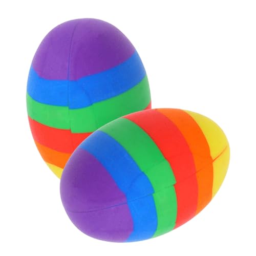 ARTIBETTER 2Stücke Ostereier Radiergummis Für Lustige Radiergummis Eierform Partygeschenke Und Goodie Füller Für Heimschule Und Studentenpreise von Artibetter