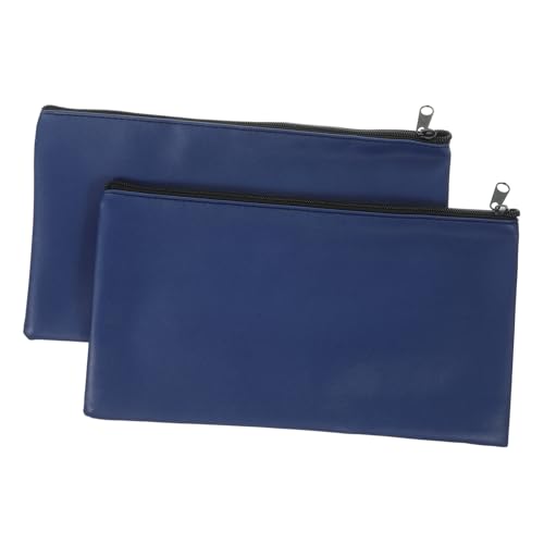 ARTIBETTER 2Stücke PU Leder mit Reißverschluss für Bargeld Praktische Aufbewahrungstaschen für Bargeld Schecks Quittungen für Handtaschen und Rucksäcke ARTIBETTER 2Stücke PU Leder mit Reißverschluss für Bargeld Praktische Aufbewahrungstaschen für Bargeld Schecks Quittungen für Handtaschen und Rucksäcke von Artibetter